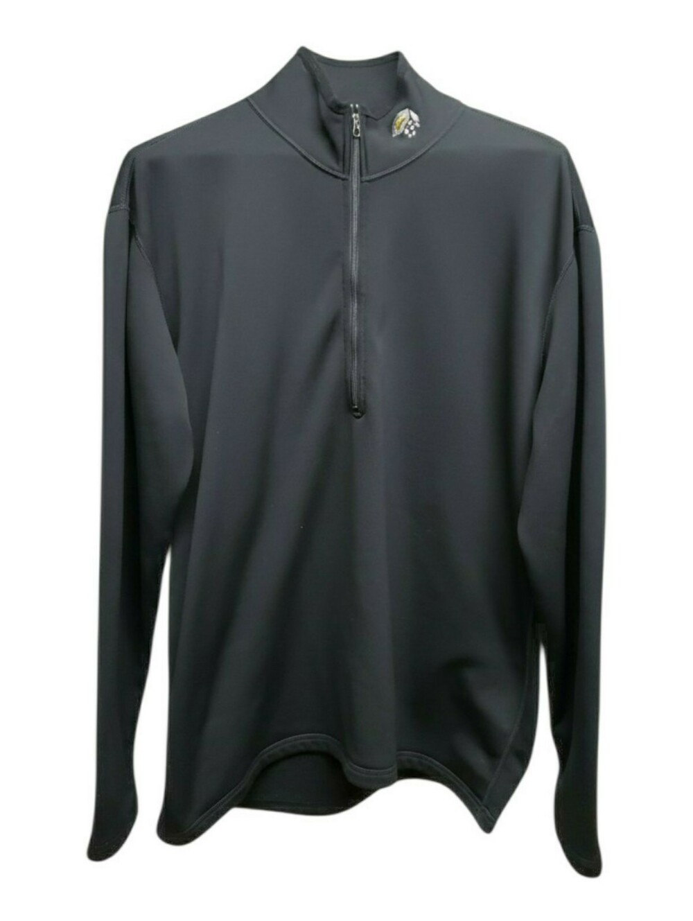 Vintage Mountain Hardwear Mens Black Fleece Jacket Full Zip Y2K Size L Large